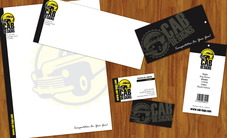 Brand System for Messenger Bag Company